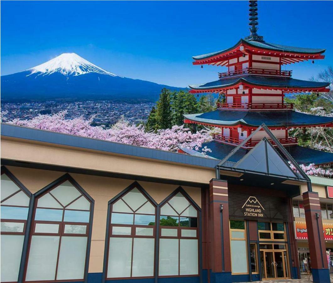 Mt.Fuji Cabin & Lounge Highland Station Inn Fujikawaguchiko Eksteriør bilde